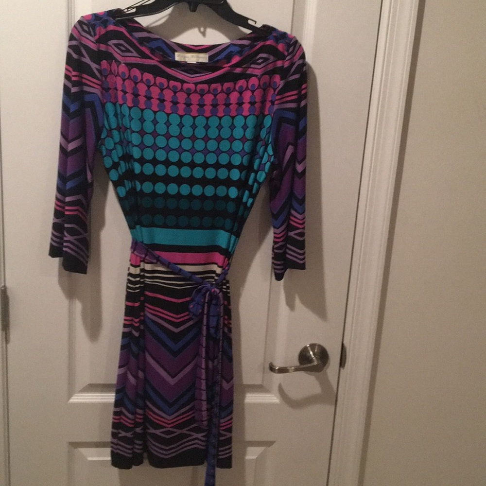 Colorful dress!